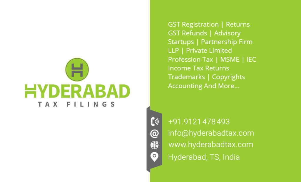 Accounting services by Hyderabad Tax Filings